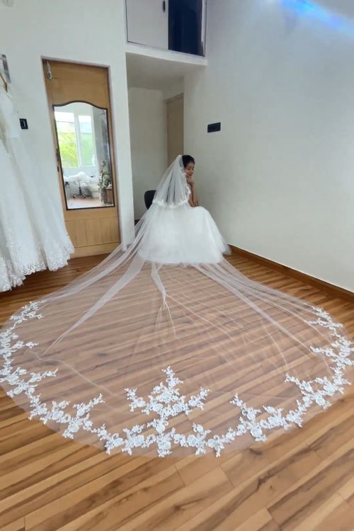 Cathedral popular wedding veil